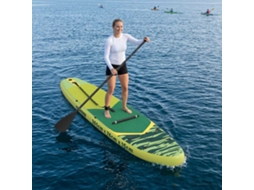 Vidaxl Prancha Sup Com Assento 2 Em 1 Poseidon 305 X 76 X 15 Cm Verde