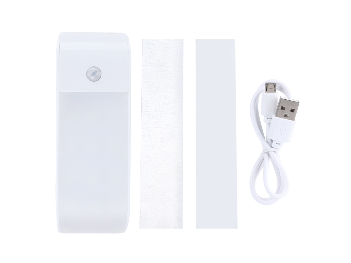 Luz Led Sensor Movimento Armário Closet Usb S/MARCA
