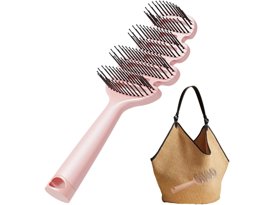 Escovas De Cabelo Femininas – Pente Desembaraçador Para Cabelos Lisos