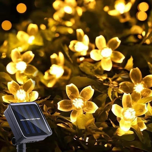 Luminária decorativa de flor com 50 LEDs e 2 modos AQUAFORGE