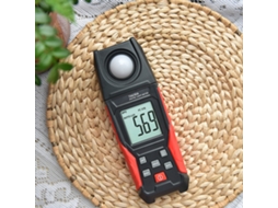 Medidor de Lux Digital TASI com função de registro, sensor flexível LCD para fotografia, plantas indoor/outdoor 0-200000lux YURU