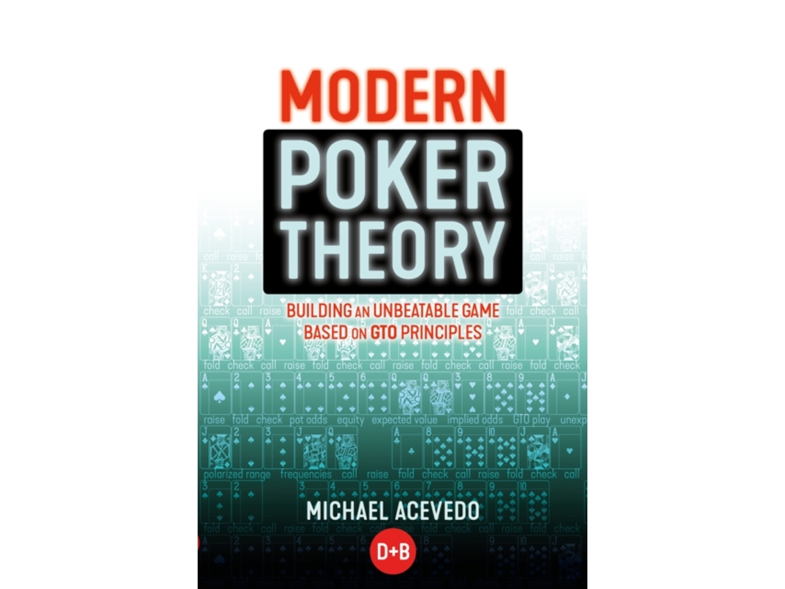 Livro Modern Poker Theory de Michael Acevedo (Inglês)