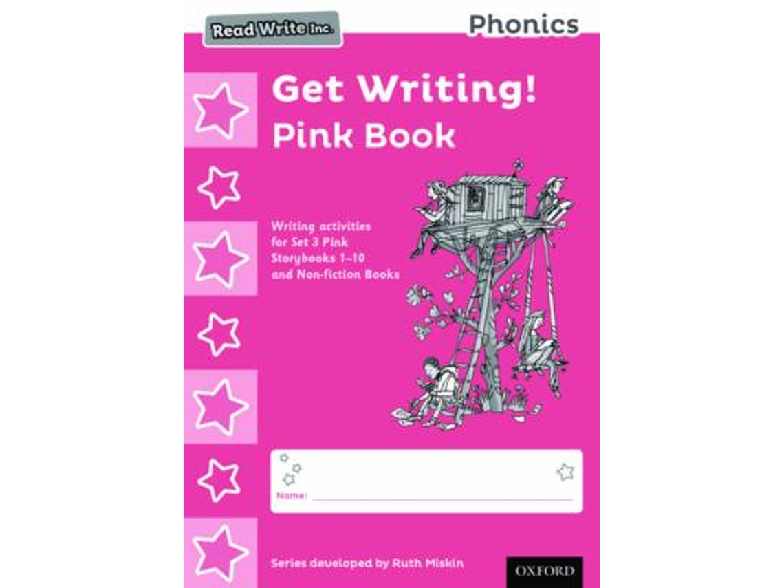 Livro read write inc. phonics get writing! pink book pack of 10 de