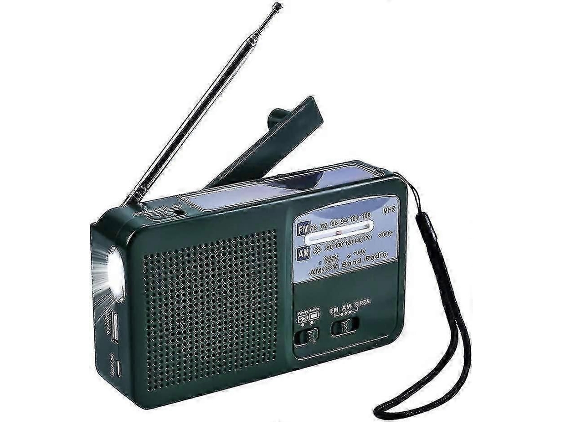 Rádio de Dínamo Manivela 2025 Solar GOKOCO