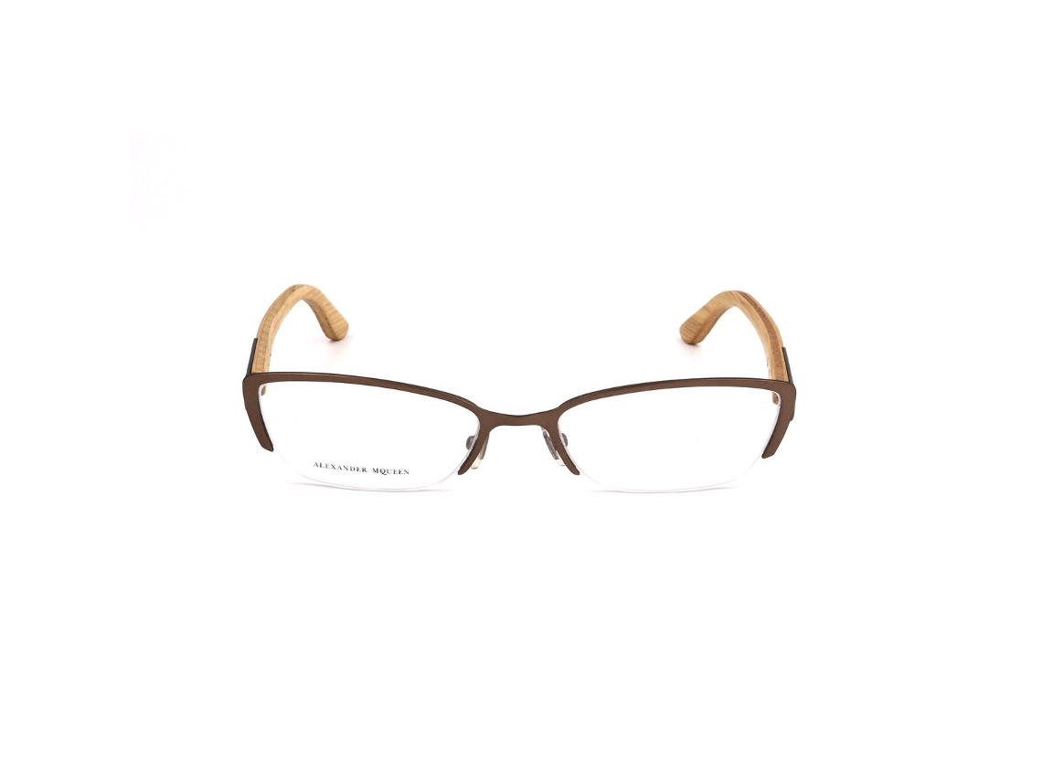 Armação de Óculos Feminino Alexander Mcqueen Amq-4183-Wcu Azul
