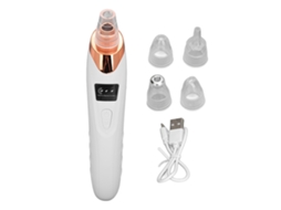 Máquina Eléctrica Extractora De Points Negros Recargable Limpiador De Poros Facial Con Aspiración Ajustable
