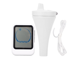 Medidor de temperatura sem fio YURU para piscina, banheira e aquário com display LCD e sonda sensível