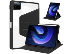 Capa Para Xiaomi Redmi Pad Pro De 12,1 Polegadas Com Proteção Total, Preta. Czhhmart