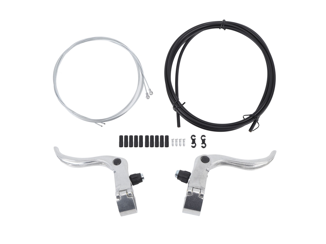 Conjunto de cabos de freio Mali com haste, capa, clips em S para mountain e road bike