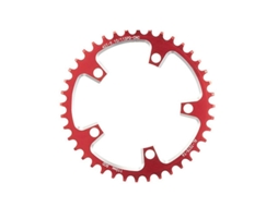 Yuru plato de Câmbio para Bicicleta de Montanha 5 Parafusos 110bcd/130bcd Montagem Direta Vermelho 40d