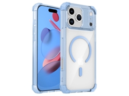 Capa Luxo Transparente Dura Iphone 17 Pro Max Case Clear Proteção Premium Orysin