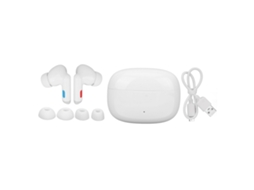 Fones de Ouvido LAXISCREED com Bateria Integrada Branco