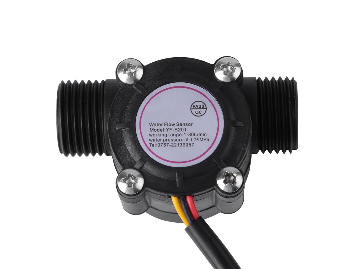 Sensor De Fluxo De Água De Alta Precisão Dn15 G1/2 Com Efeito Hall - Laxiscreed Para Controlo Eficiente