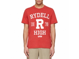 Rockinstone Grease Rydell High Red Heather T-shirt Size:xl