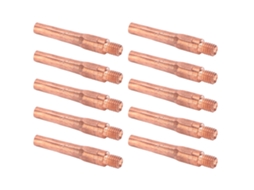 10 Peças De Bico Condutivo M6 Para Pistola De Solda Acessório De Alimentação De Fio De Cobre 45x7.5x1.2mm