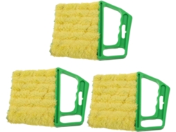 Escova De Limpeza Para Persianas E Ilhós Janelas Em Residências Autocaravanas, Multiusos, Laváveis, Verdes, Ideais Para
