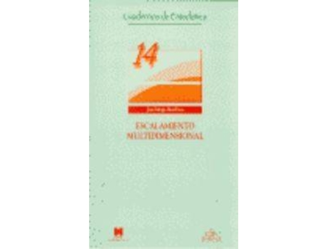 Livro Escalamiento Multidimensional de José Eulogio Real Deus