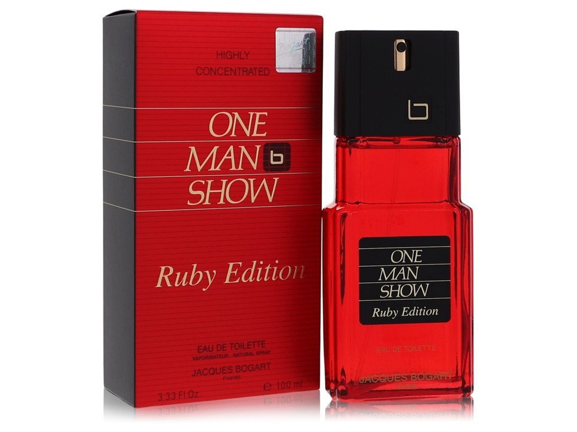 Eau De Toilette One Man Show Ruby by Jacques Bogart Spray 3.3 oz (98 ml)