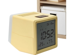 Despertadores Com Visor Led, Temperatura, Umidade E Luz Suave
