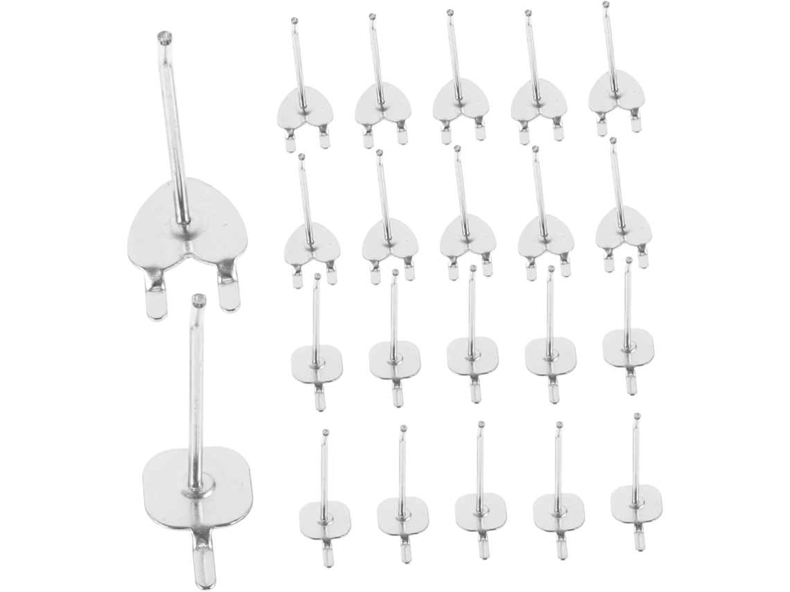 Ganchos De Metal Para Painel Perfurado , 20 Peças, Resistentes E Segur