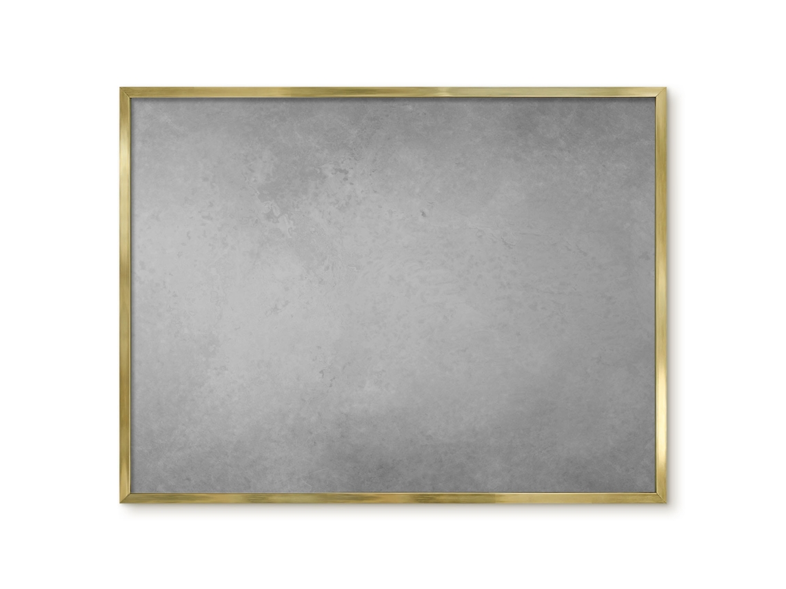 Magnetic Wall Board Marble Pattern For The Office Espelharte (80x60 Cm)