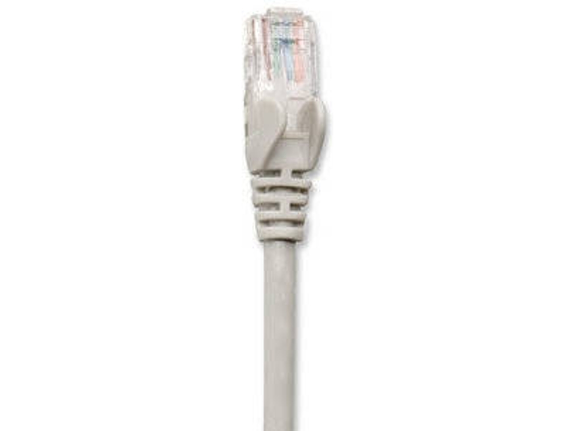 Cabo de Rede INTELLINET (RJ45 - 15 m - Cinzento)