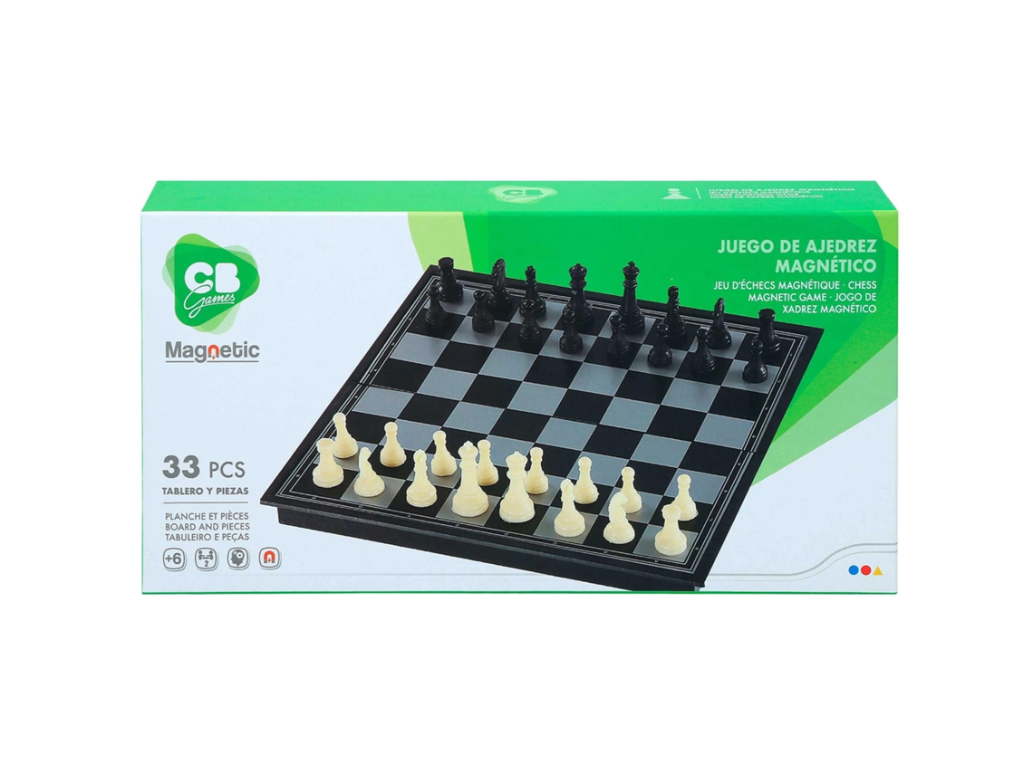 Jogo Xadrez Magnético COLORBABY