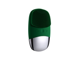 Escova de Limpeza Facial Elétrica Sônica , Dispositivo de Limpeza Facial, Esfoliante, Recarregável, Ipx 7 MDUG (verde)