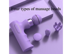 Mini Pistola De Massagem Elétrica, Percussão Inteligente, Relaxamento Muscular, Relaxamento Corporal, Pescoço, Ombros, Alívio Da D Aquaforge