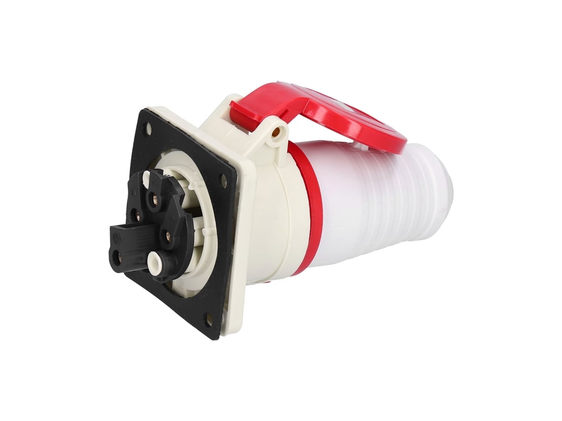 Conector De Tomada Industrial 380v 16a 4 Pinos