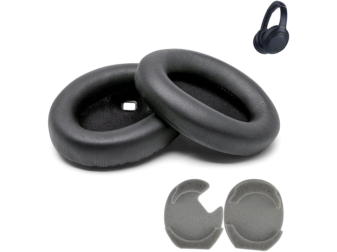 Almofadas De Ouvido Para Sony Wh-1000xm4 1 Par Preto Digitallab