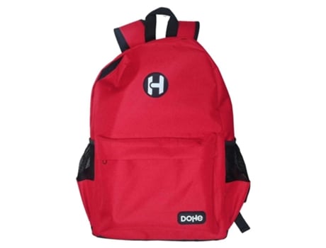 Icon Mochila Mochila Casual Vermelho Nylon