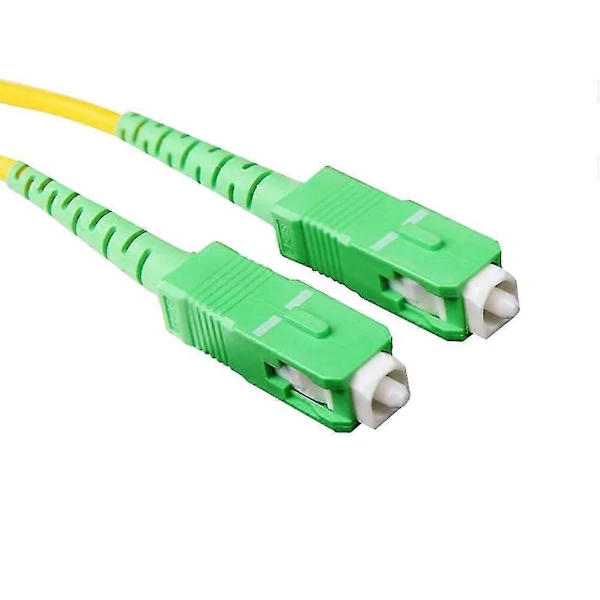 Cabo De Fibra Óptica Optisk De 10 Metros, Simplex, Monomodo, Sc/apc Sc/apc G652dco Aquaforge