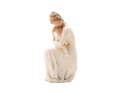 Laxiscreed Estátua De Família De Três Pessoas Para Decoração Moderna No Quarto