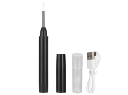 Kit Remoção de Cera Ouvido Smart Visual Câmera Hd Impermeável Recarregável com App | S/MARCA