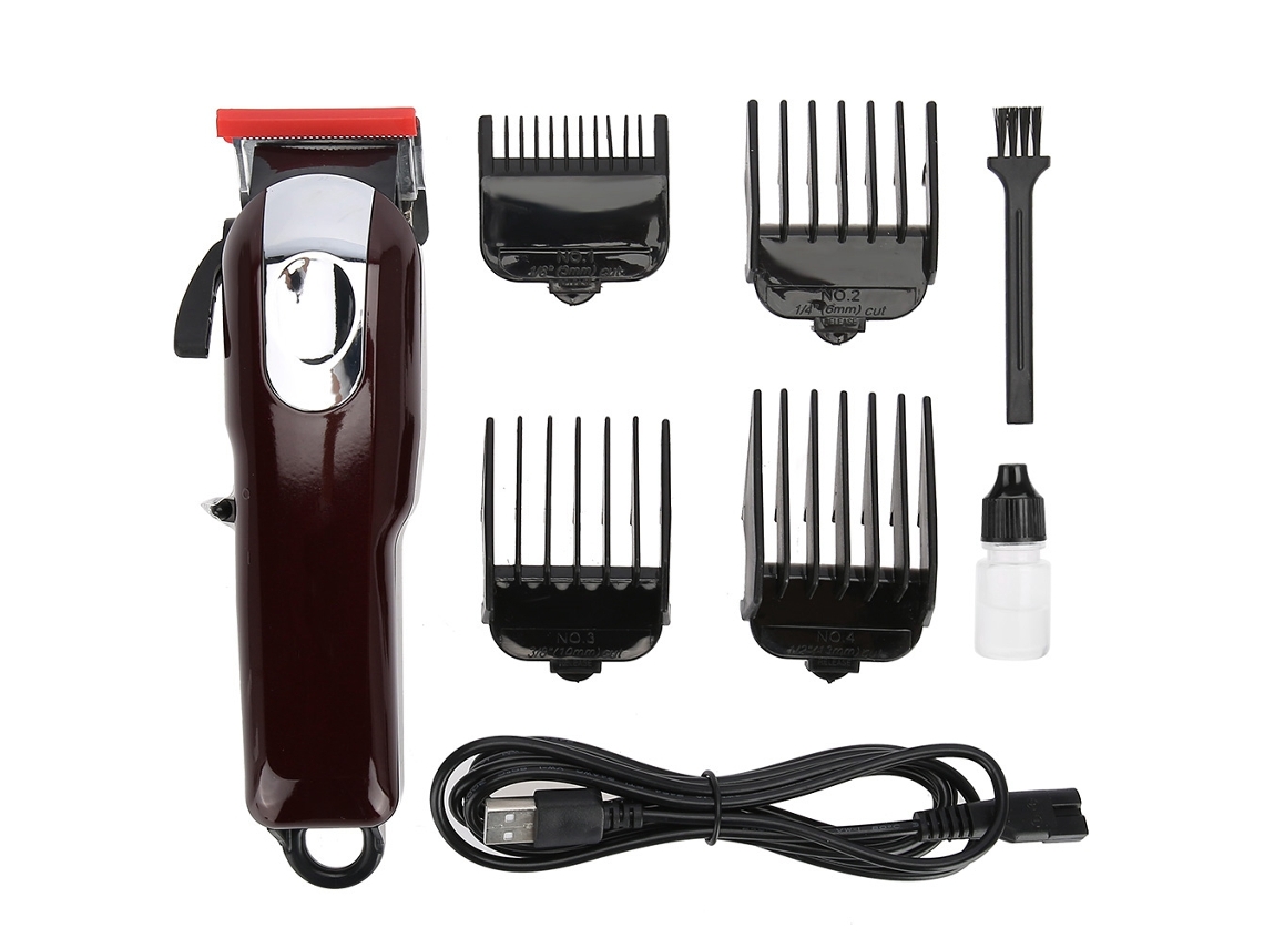 Cortadora De Pelo Inalámbrica Usb Cortadora Eléctrica Máquina De Corte De Pelo Trimmer