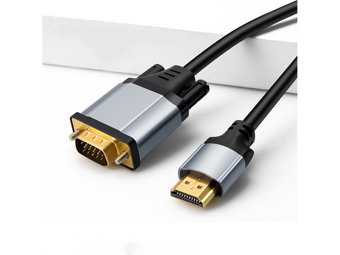 Adaptador Hdmi/vga, Cabo Conversor Hdmi Para Vga De 1 M
