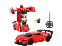 Carro Rc 2 Em 1 Transformação Robô Carros Ação Colisão Deformação Controle Remoto Esportes Dirigindo Brinquedos Para Meninos I01 Aquaforge