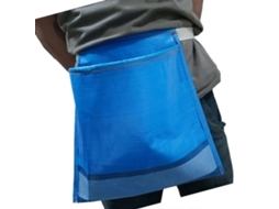 Saco de Colheita Frutas Grande Capacidade, Dobrável, Tipo Rede para Caça Cogumelos, Resistente e Ideal C Amping . GOKOCO (40x40cm)