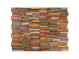 Wall Cladding, Wall Claddings Vidaxl Multicolor Teca (n/a)