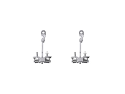 2 Peças de Limitadores/cintas de Abertura para Dobradiças de Portas Dianteiras Modelos 106 e Saxo Código: 9181c2 (envio da Turquia)