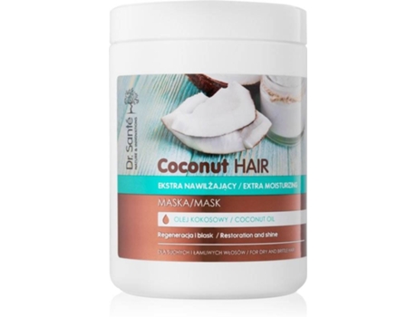 Máscara para o Cabelo DR SANT É Coconut Hydrating Mask Shine (1000ml)