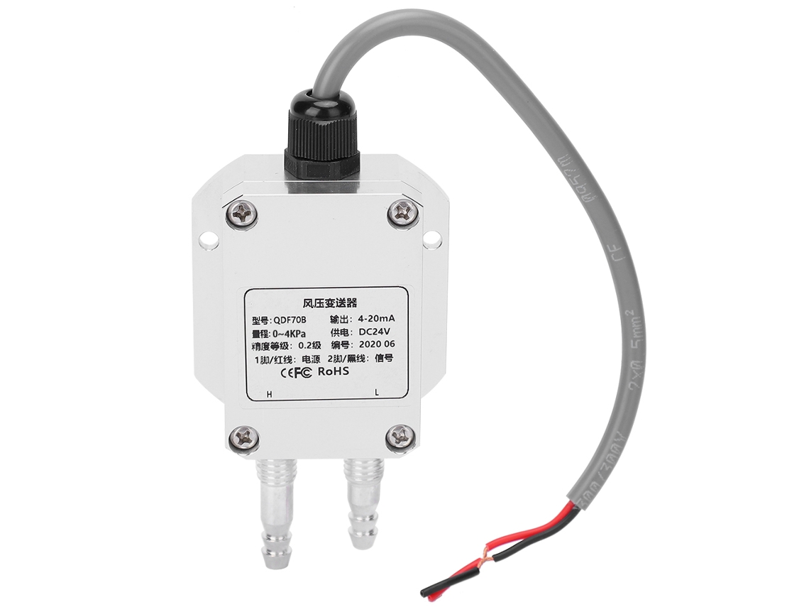 Transmissor de Pressão do Vento Micro de Alta Precisão 4 20ma Dc24v S/MARCA