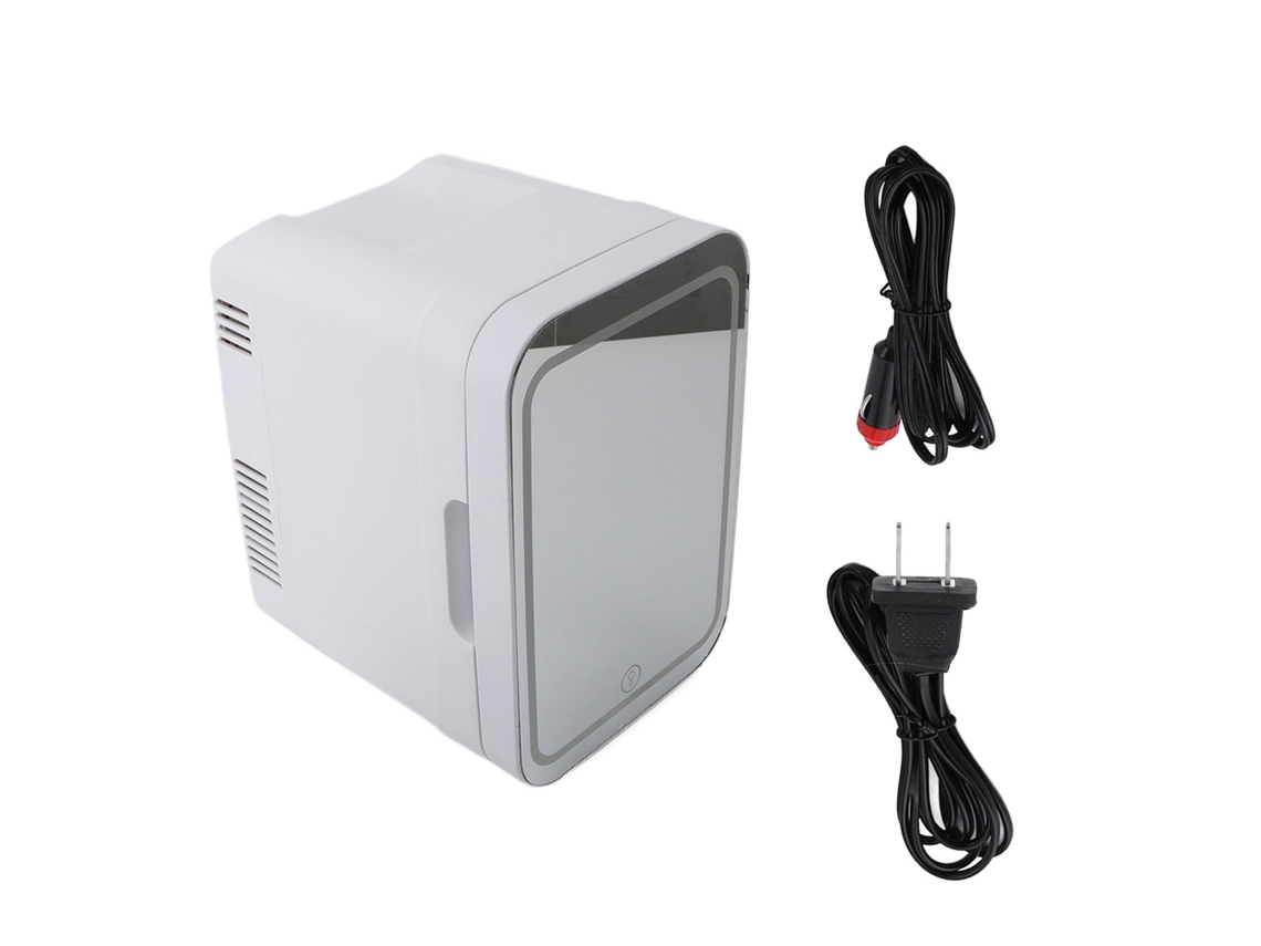 Frigobar Portátil Laxiscreed 4l Compacto Para Carro E Casa Com Espelho Integrado