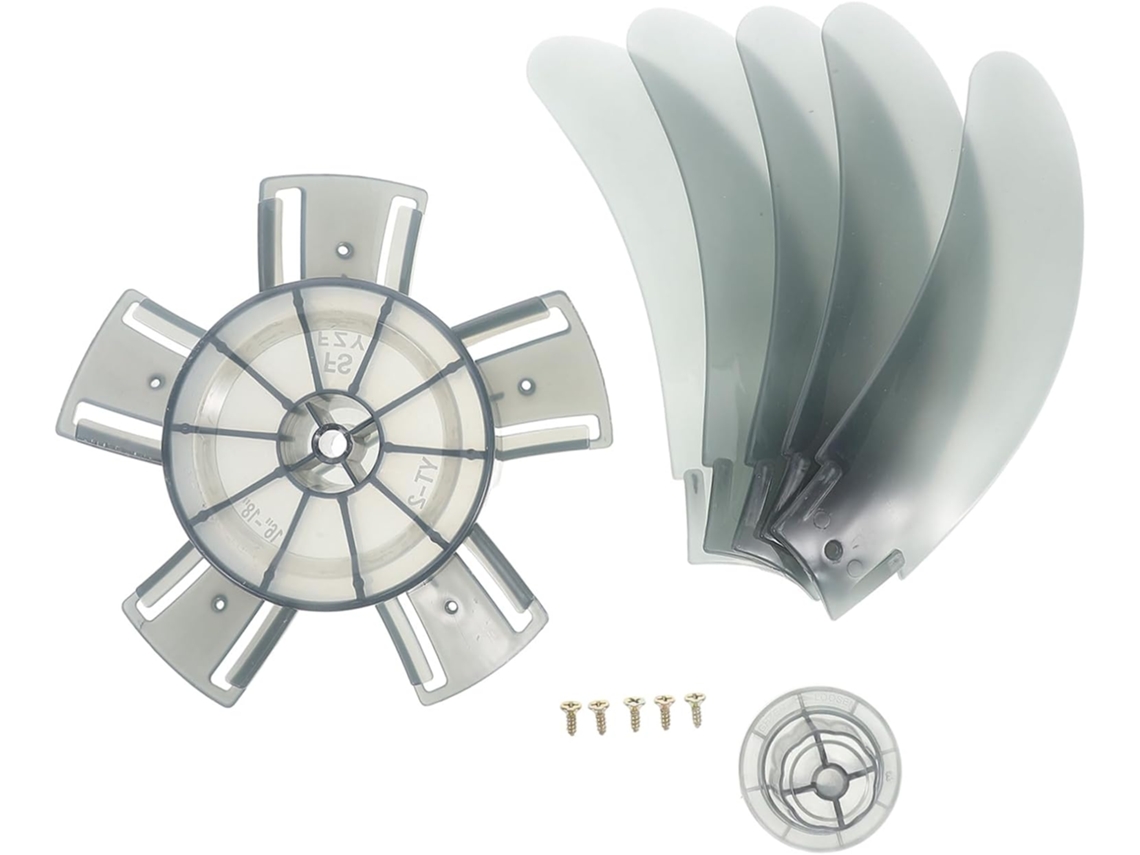 Hélice de Plástico Substituição para Ventilador Pedestal, Mesa e Parede Funcionamento Silencioso CHABERLU