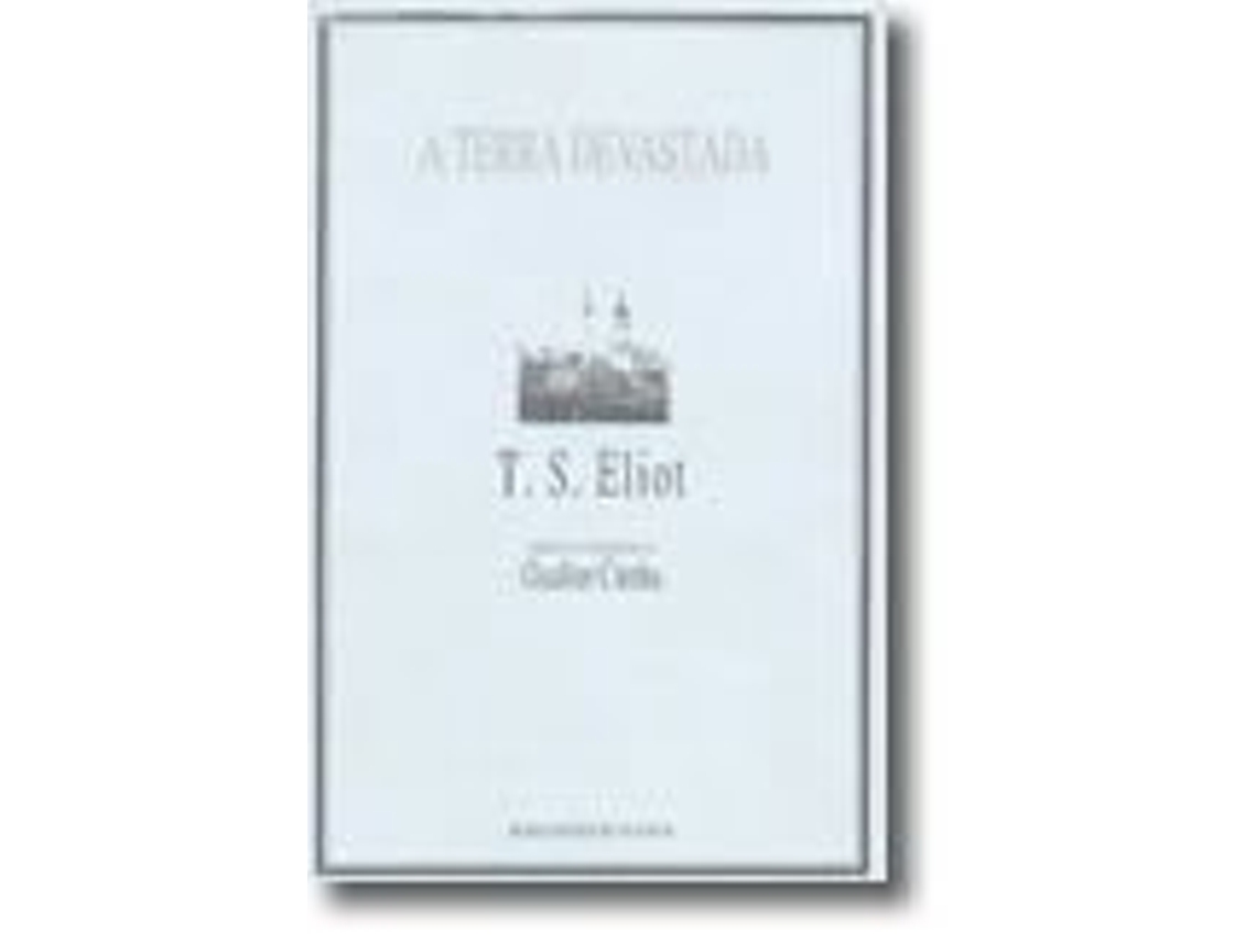 Livro A Terra Devastada de T S Eliot (Português)
