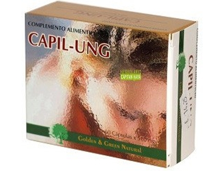 Suplemento Alimentar GOLDEN & GREEN NATURAL Capil Ung (60 Caps - Cápsula)
