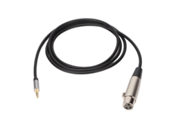 Adaptador Xlr Fêmea Para 3.5mm Macho Plug And Play Com Blindagem