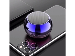 Caixa de Som Bluetooth Canhão Mini Portátil com Baixo de Metal EOOCOO