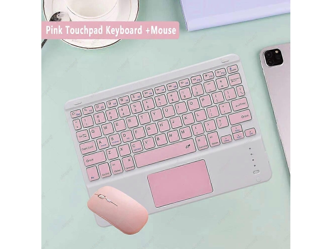Teclado Bluetooth Compatível Com Russo, Árabe, Coreano, Espanhol, Para Android, Samsung, Windows, Apple, Mac, Ipad. Everley891